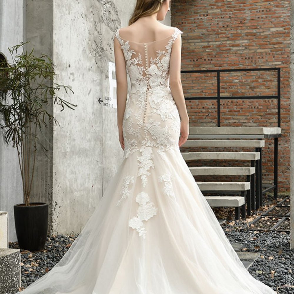wedding dress shipping free - Picture 6 of 12